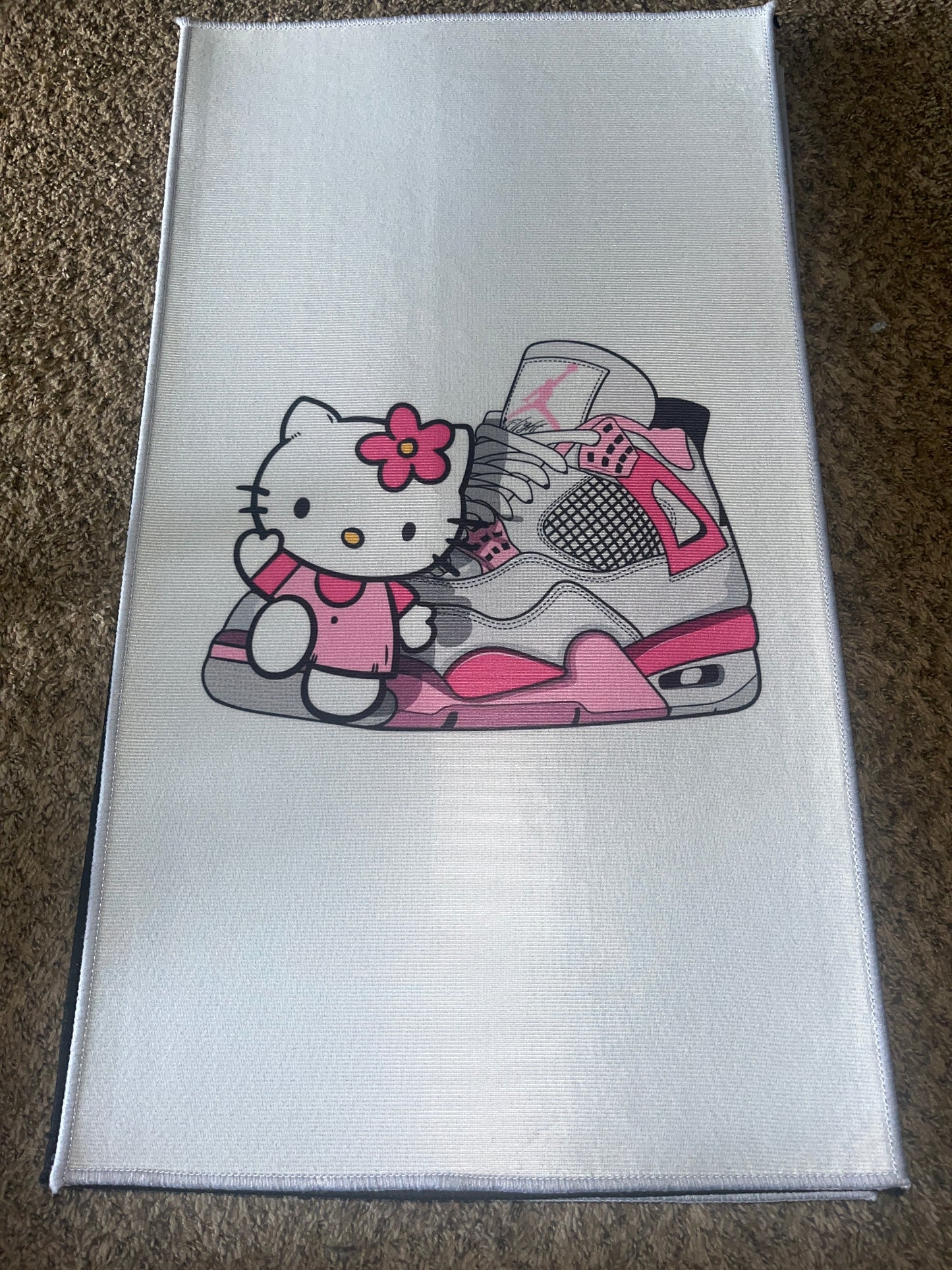 Hi sneaker rug