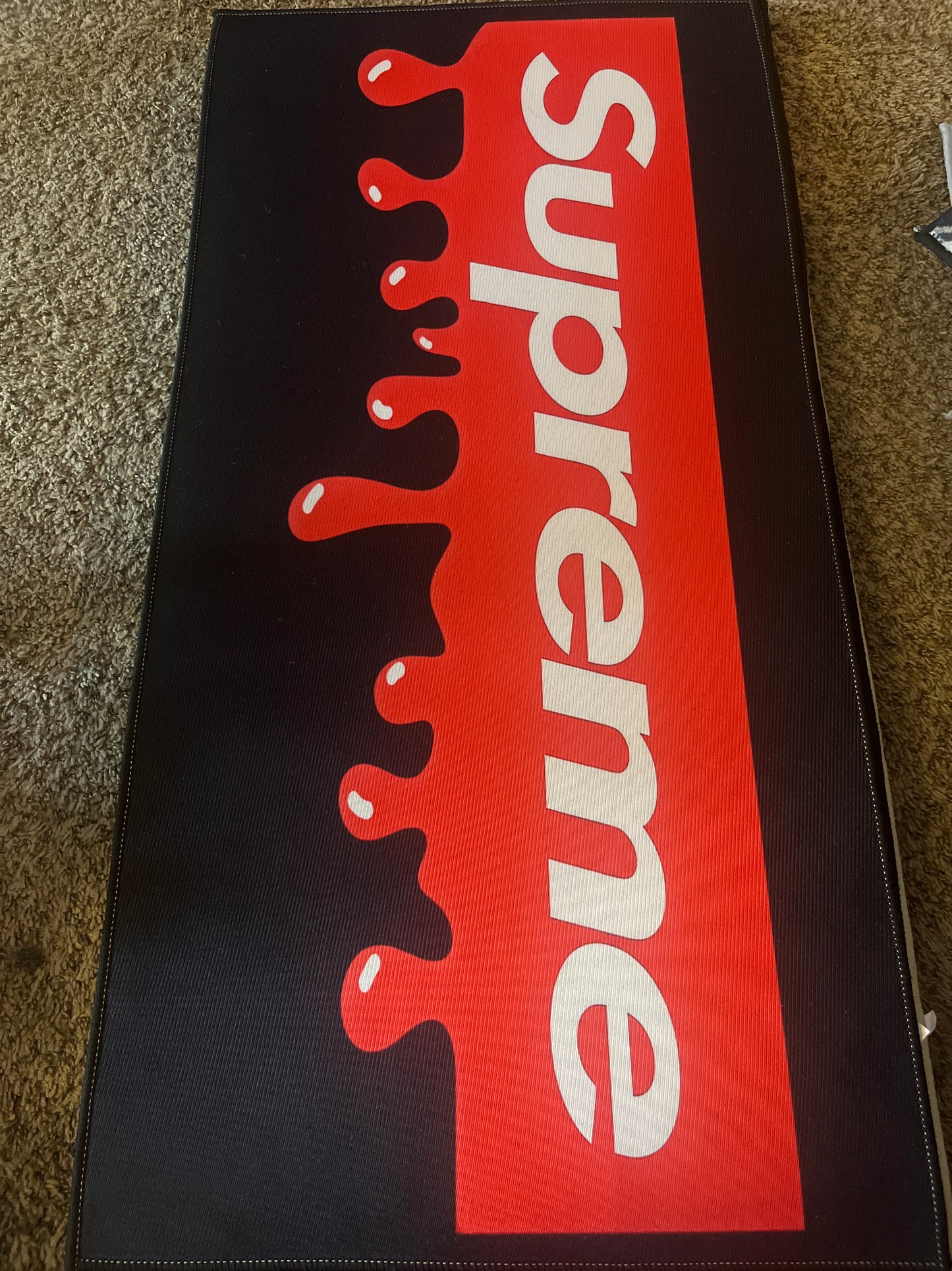 Drippy supreme style rug