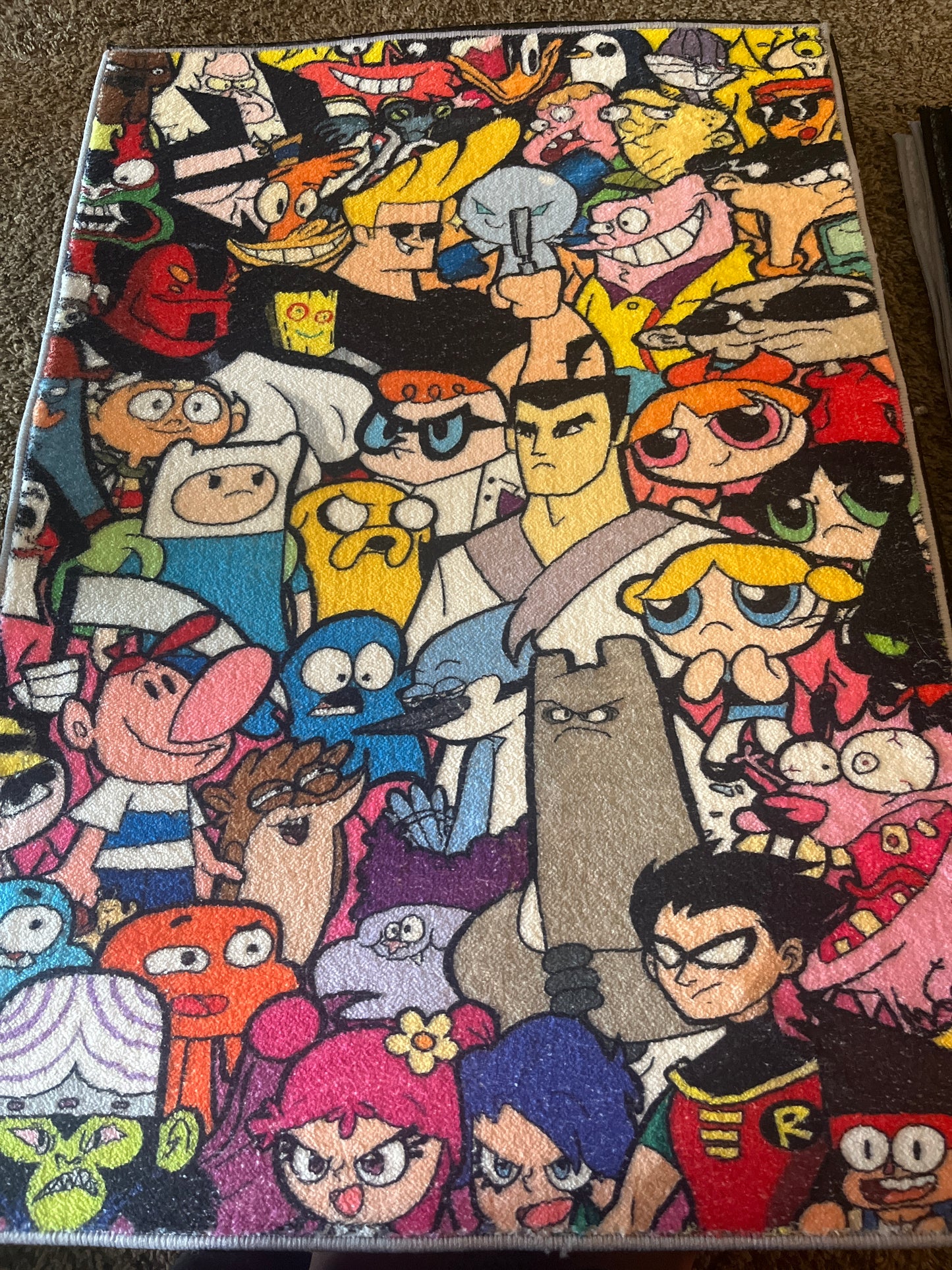 Soft Cartoon Network rug