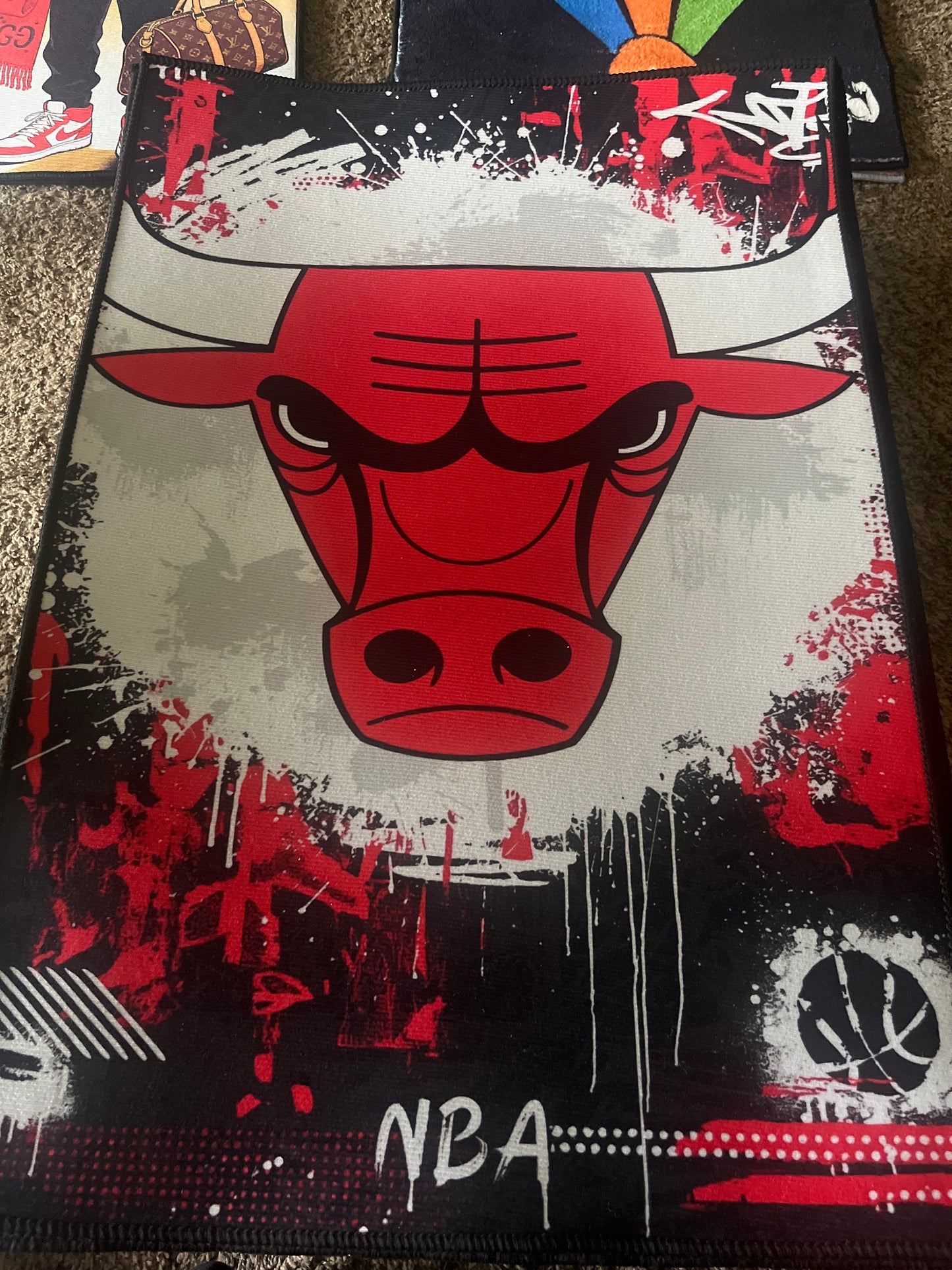 Chicago bull rug
