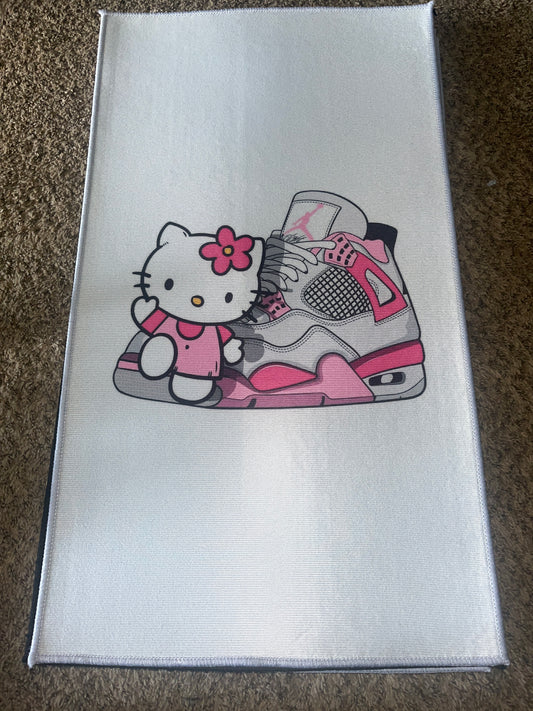 Hi sneaker rug