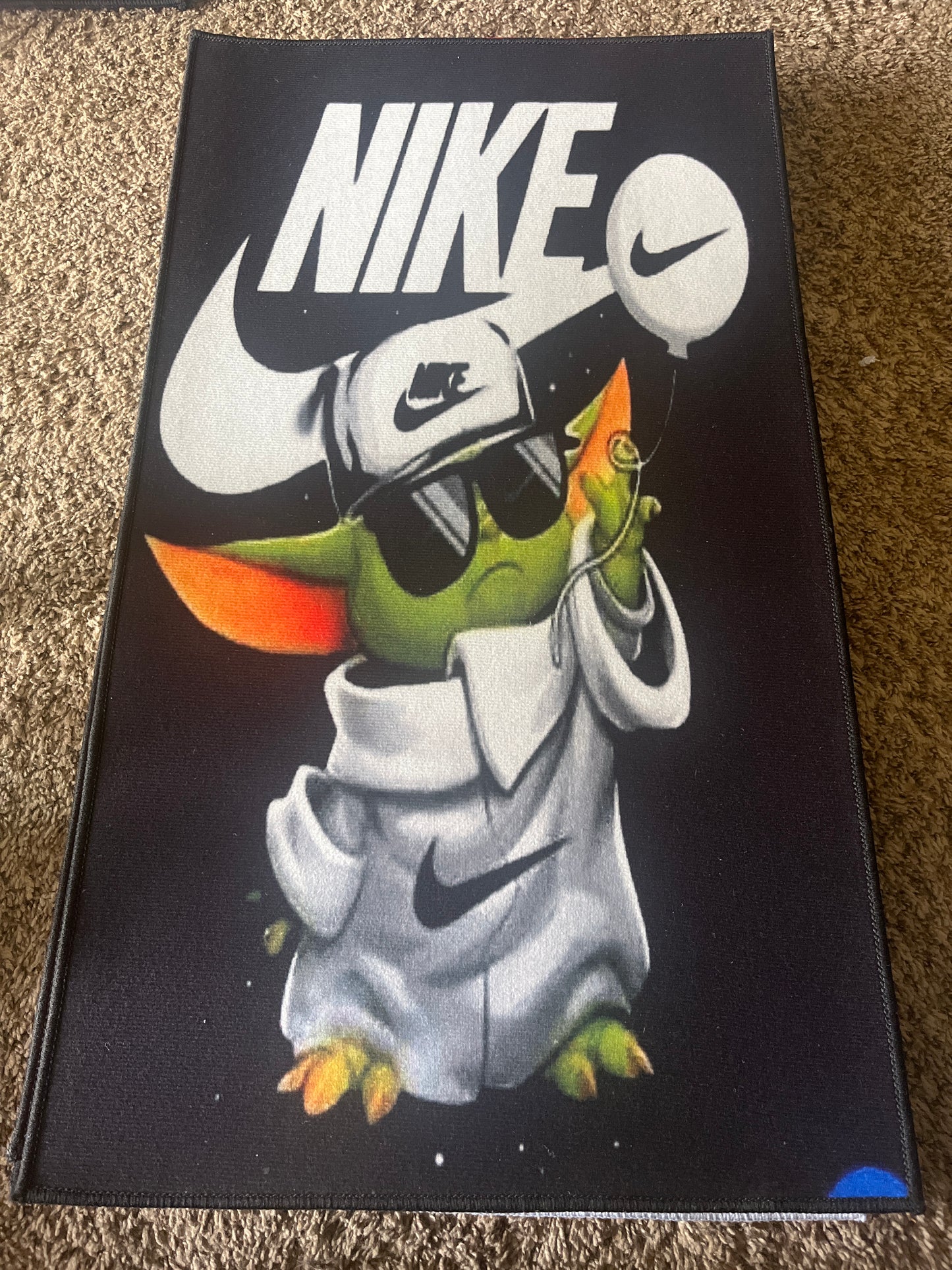 Nike yoda rug