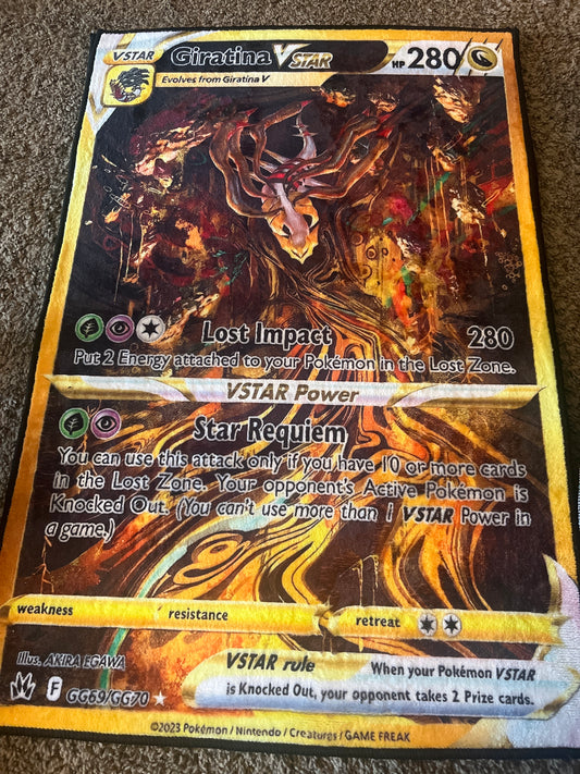 Soft Pokémon card rug